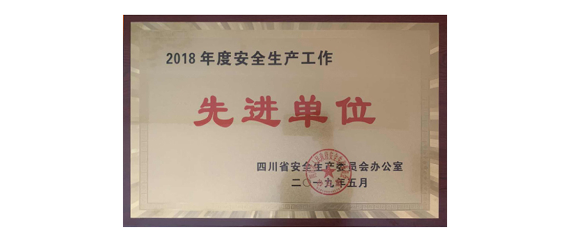 BG大游集团获评2018年度清静生产先进单位